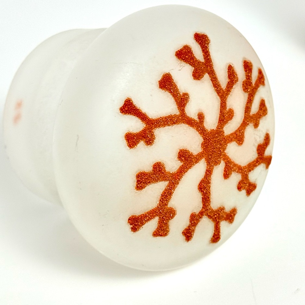 Antique English Thomas Webb & Sons Coralene Frosted Glass Dresser Jar c.1920 - Picture 8 of 16